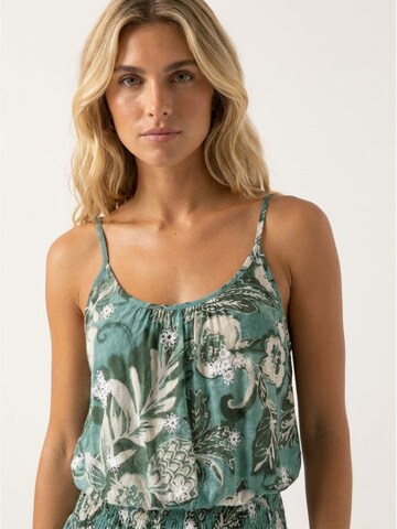 Miss June Jurk 'Mini Robe Lily' in Groen