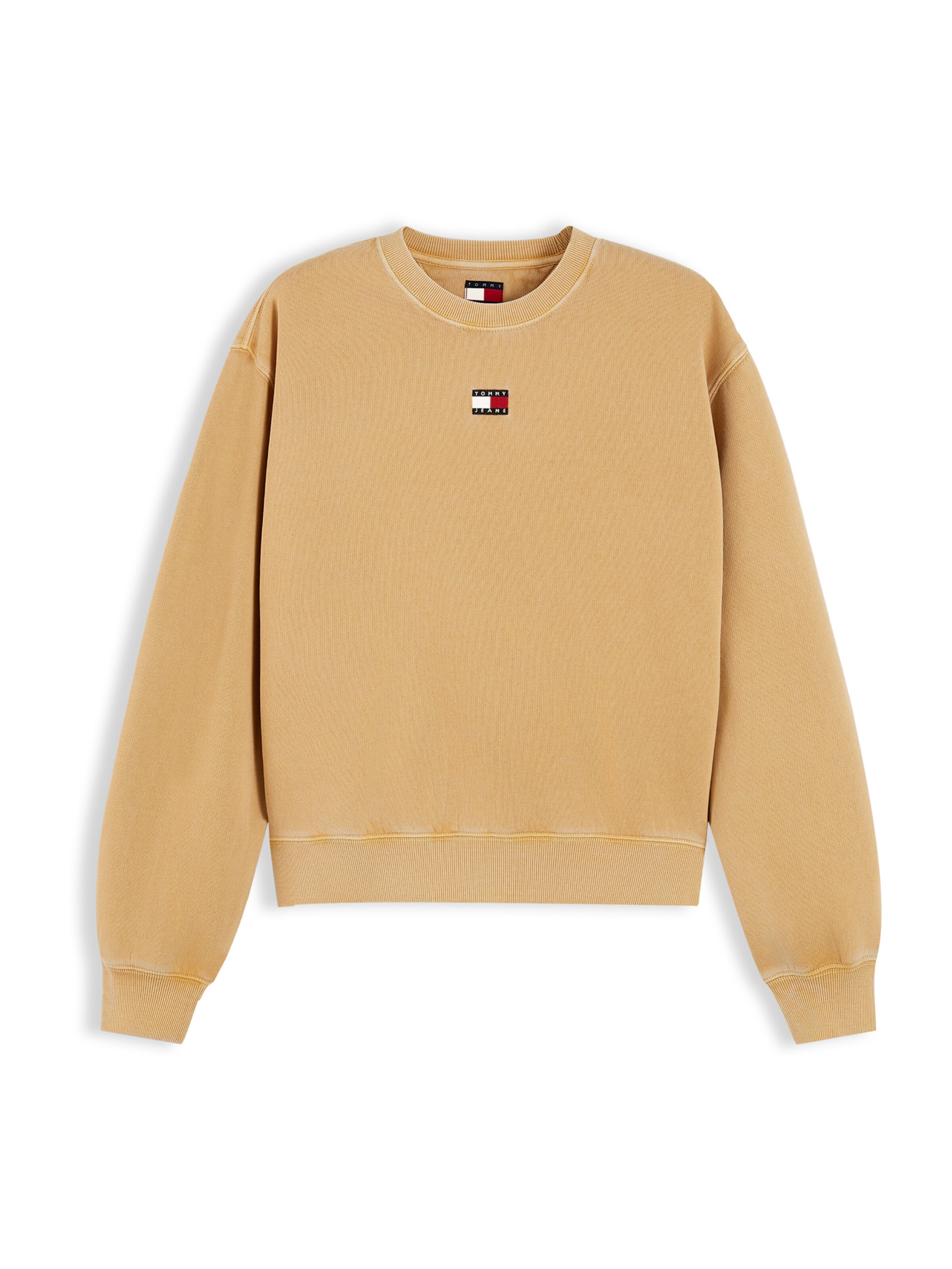 Tommy Jeans Sweatshirt in Beige: Vorderseite
