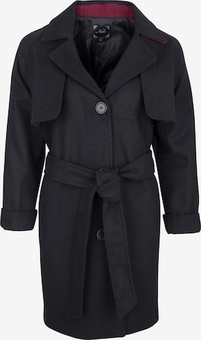 nolie Демисезонное пальто в Черный: спереди