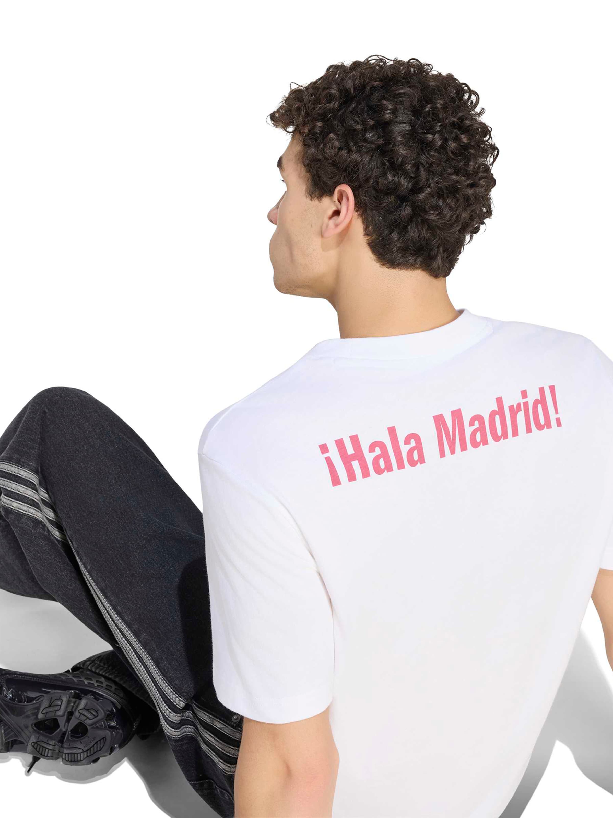 ADIDAS PERFORMANCE Функциональная футболка 'REAL SZN' в Белый