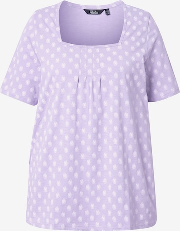 Ulla Popken Shirt in Purple: front