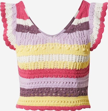 ONLY Sweater 'VACAY' in Mixed colors: front