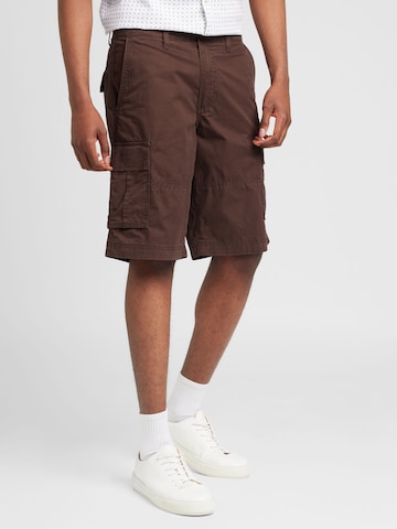 JACK & JONES Regular Cargo trousers 'COLE CAMPAIGN' in Brown: front