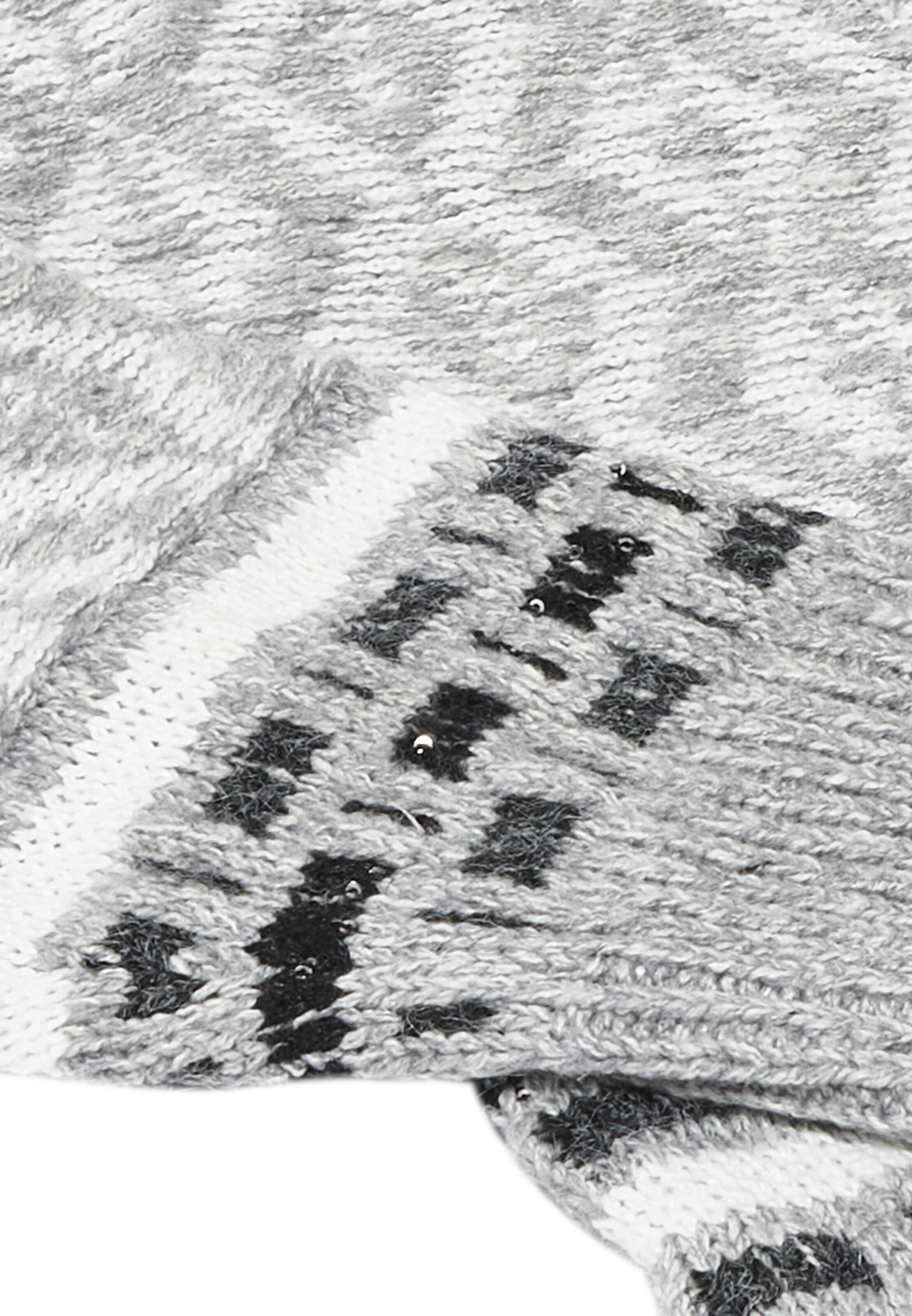 Jalene - Casaco de malha em cinzento