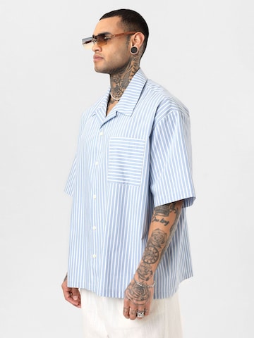 Dandalo Regular fit Button Up Shirt 'GEERT' in Blue