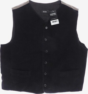 BOSS Black Vest in XL in Black: front