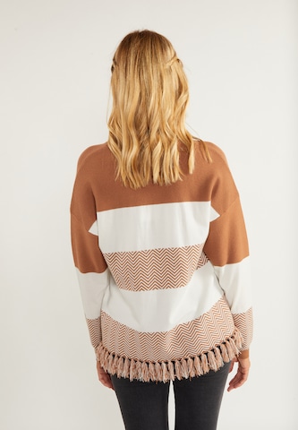 usha FESTIVAL Sweater 'Carnea' in Brown