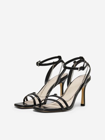 ONLY Sandalen met riem 'ALYX' in Zwart