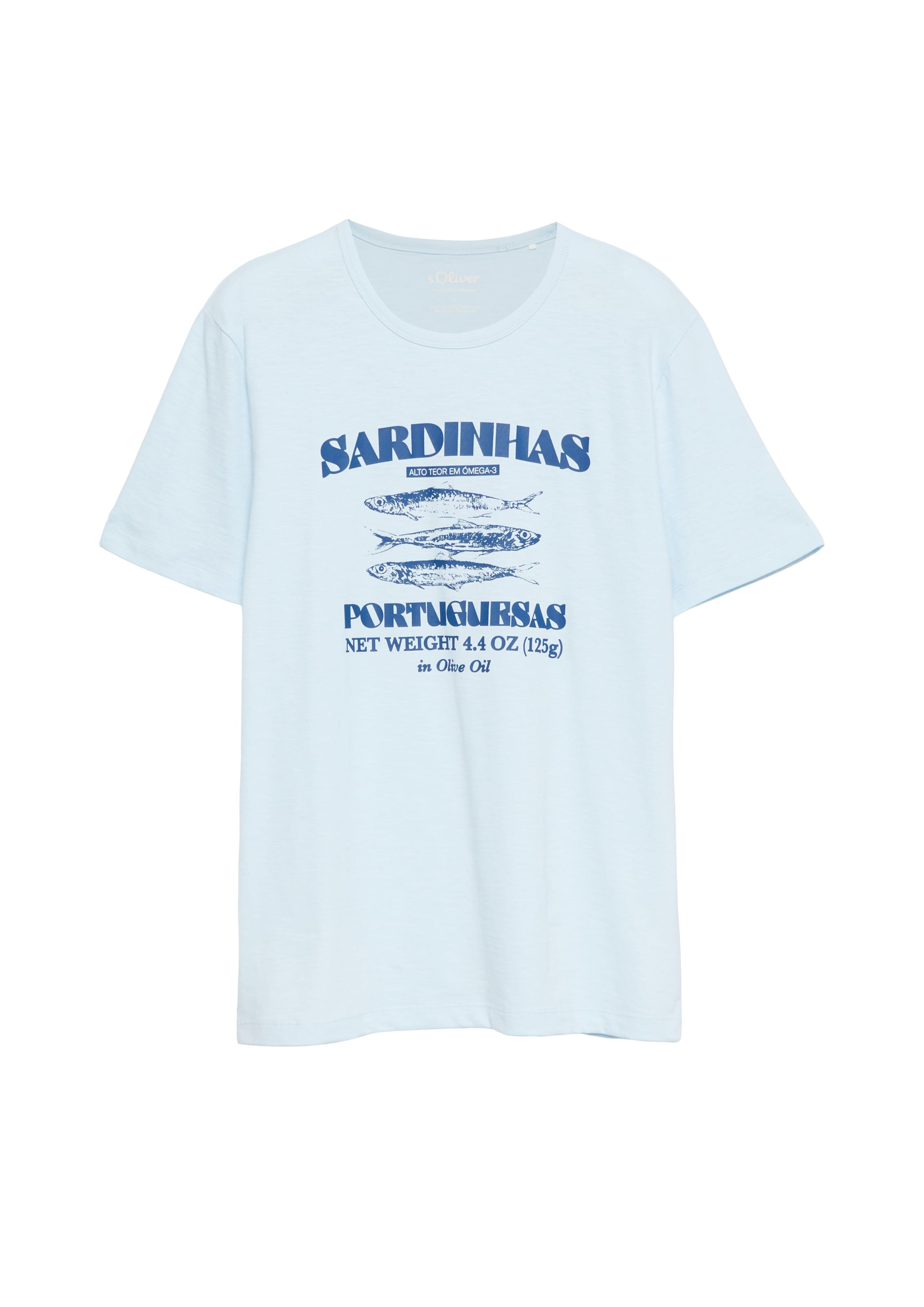 T-Shirt s.Oliver en bleu : devant