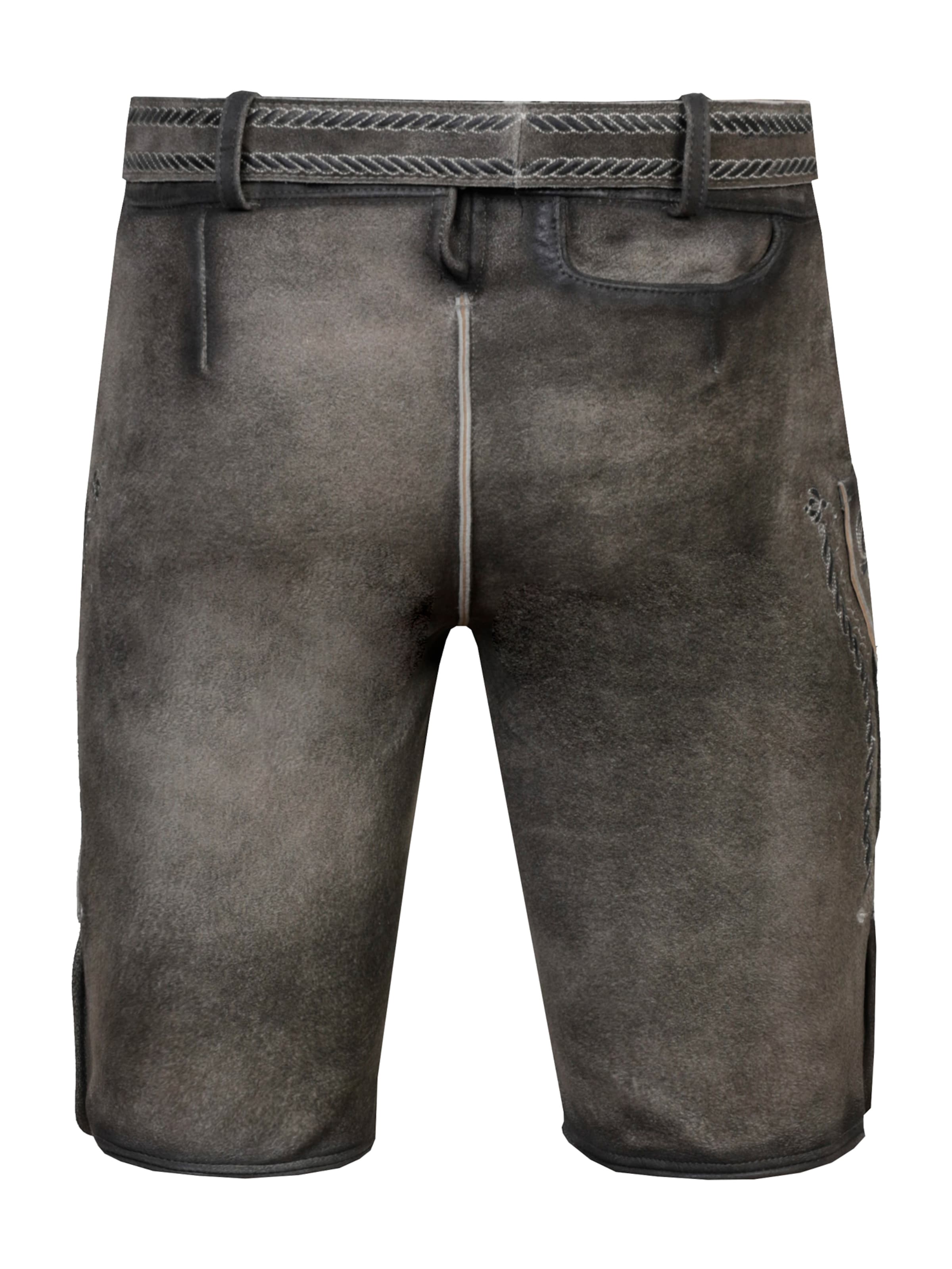 MARJO Normální Krojové kalhoty – šedá