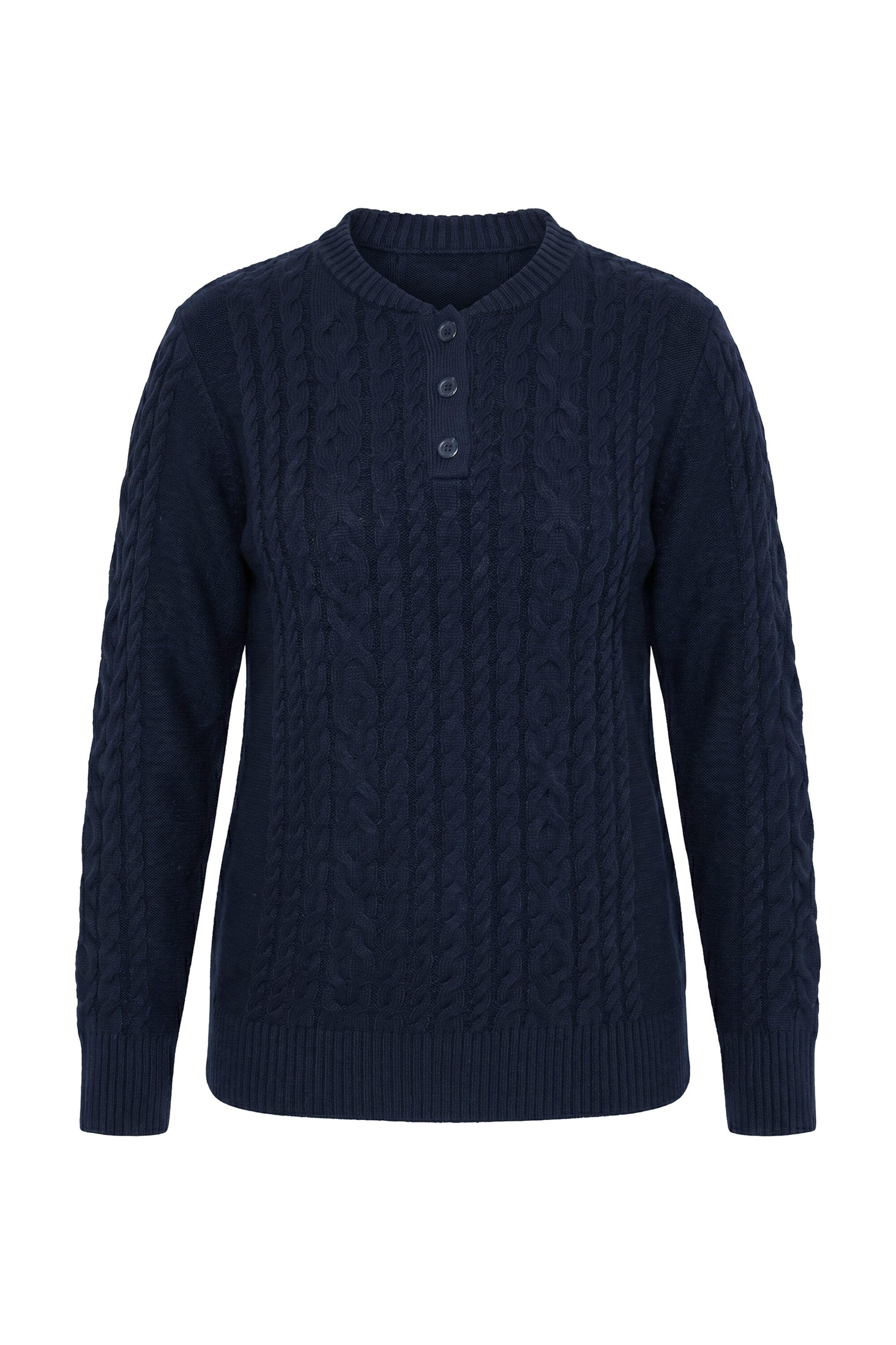 Ulla Popken Pullover in Blau: Vorderseite