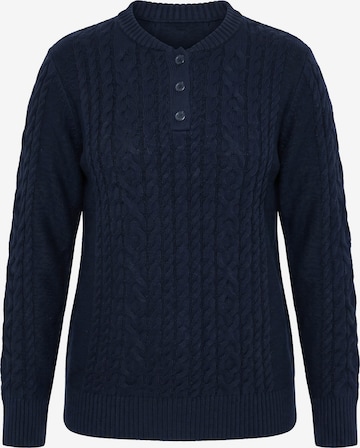Ulla Popken Pullover in Blau: Vorderseite