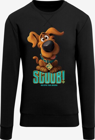 F4NT4STIC Sweatshirt 'Puppy Scooby' in Schwarz: predná strana