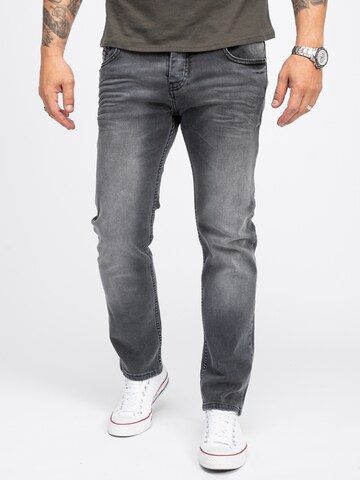 Rock Creek Regular Jeans in Grau: Vorderseite