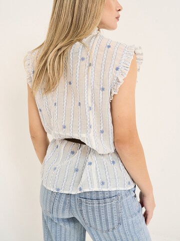 Camomilla Italia Bluse 'CRISTAL' in Weiß