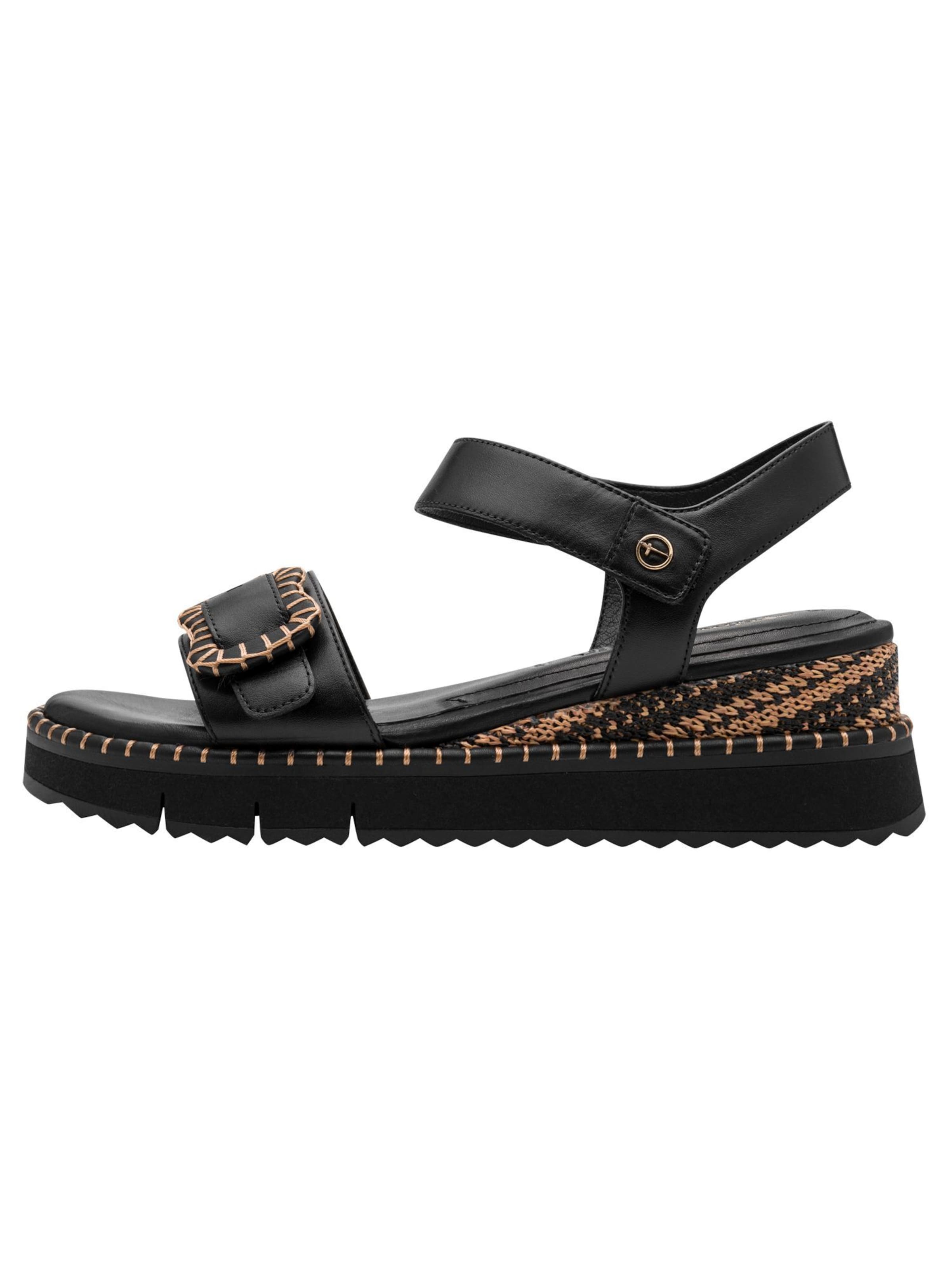 Sandales Tamaris en noir