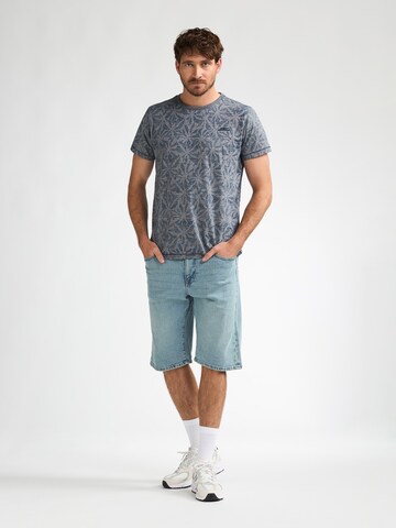 T-Shirt Petrol Industries en bleu