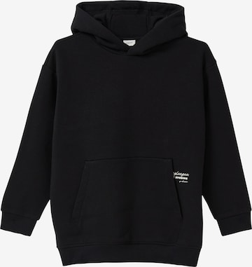 Sweat-shirt s.Oliver en noir : devant