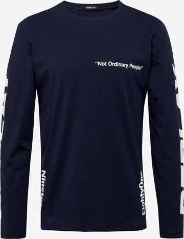 REPLAY Shirt in Blue: front