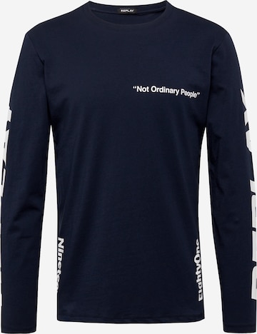 REPLAY Shirt in Blue: front