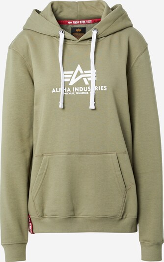 ALPHA INDUSTRIES Sweater majica u maslinasta, Pregled proizvoda