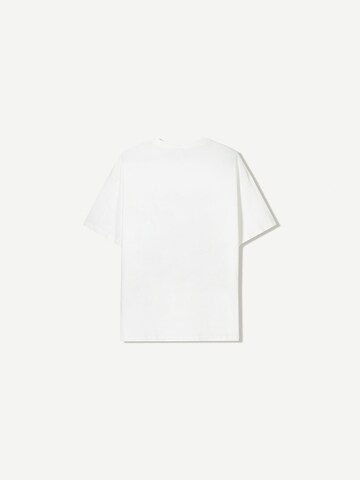 Bershka Shirt in Beige