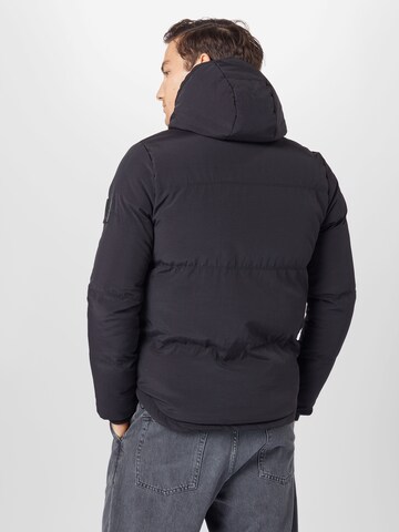 BRAVE SOUL Regular fit Winterjas 'Billy' in Zwart