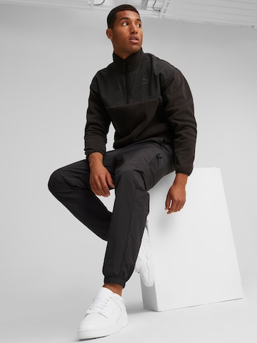 PUMA Sportpullover 'Utility' in Schwarz