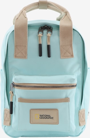National Geographic Backpack 'LEGEND' in Blue: front