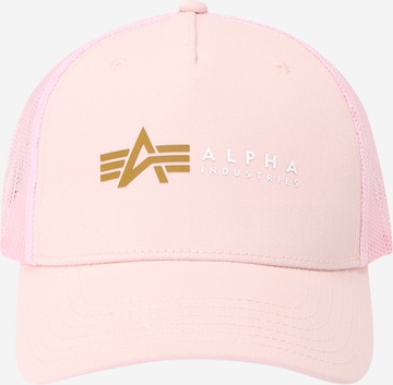 ALPHA INDUSTRIES Cap in Pink