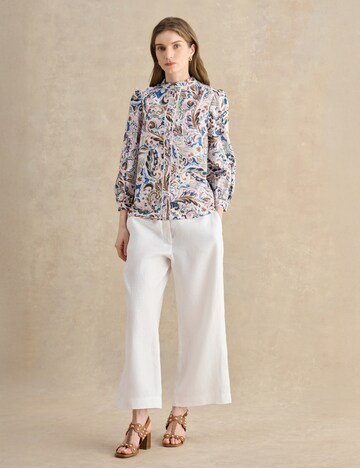 Hobbs London Wide leg Pants in White: front