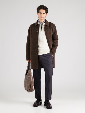 No Excess Sweter w kolorze beżowy