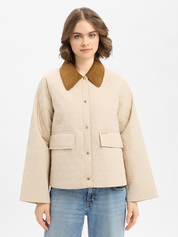 Barbour Tussenjas 'Kirby' in Beige: voorkant