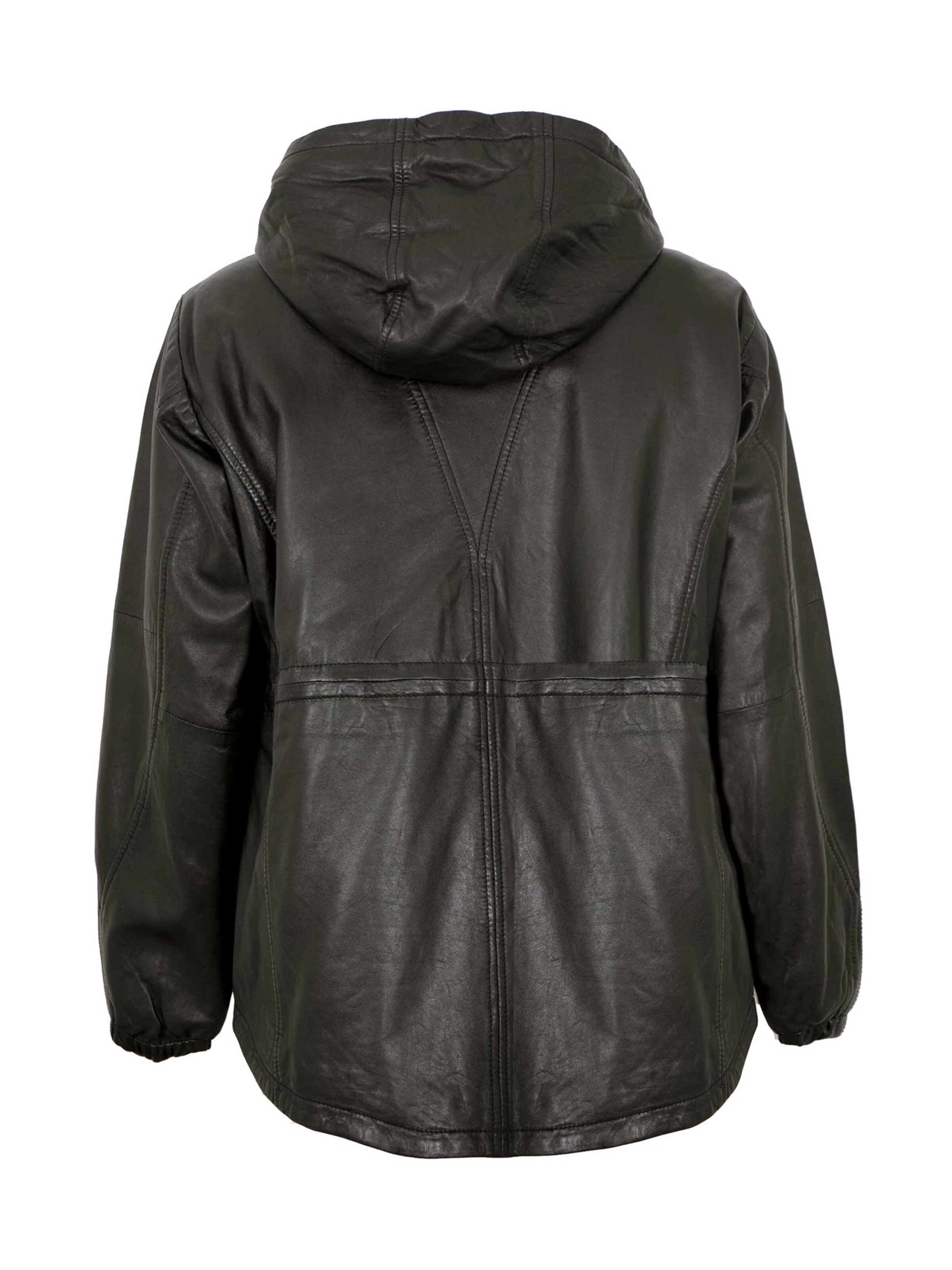 Jilani Between-Season Jacket 'Camelia' in Black