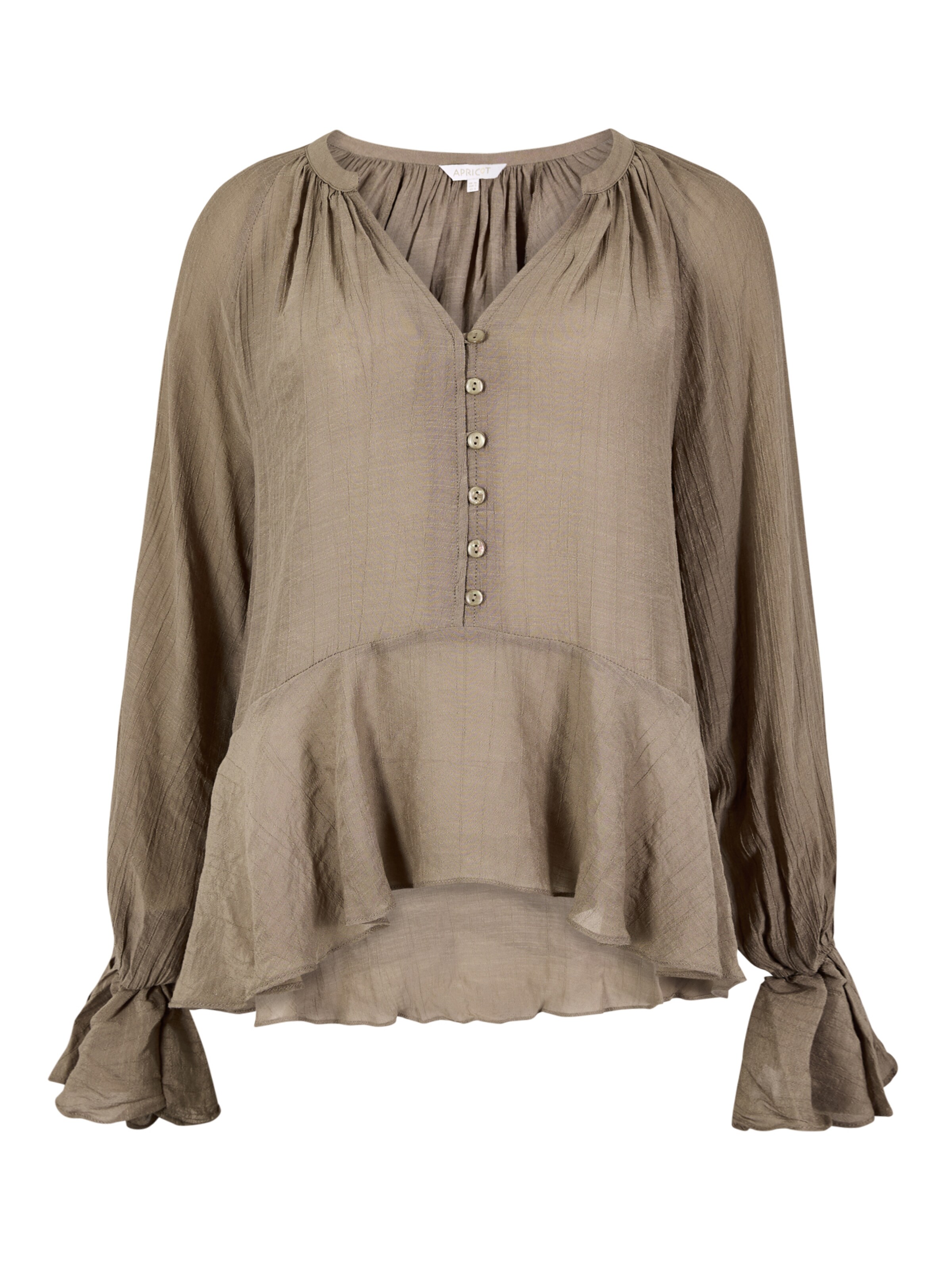 Chemisier ' ' Apricot en gris : devant
