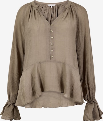 Chemisier ' ' Apricot en gris : devant