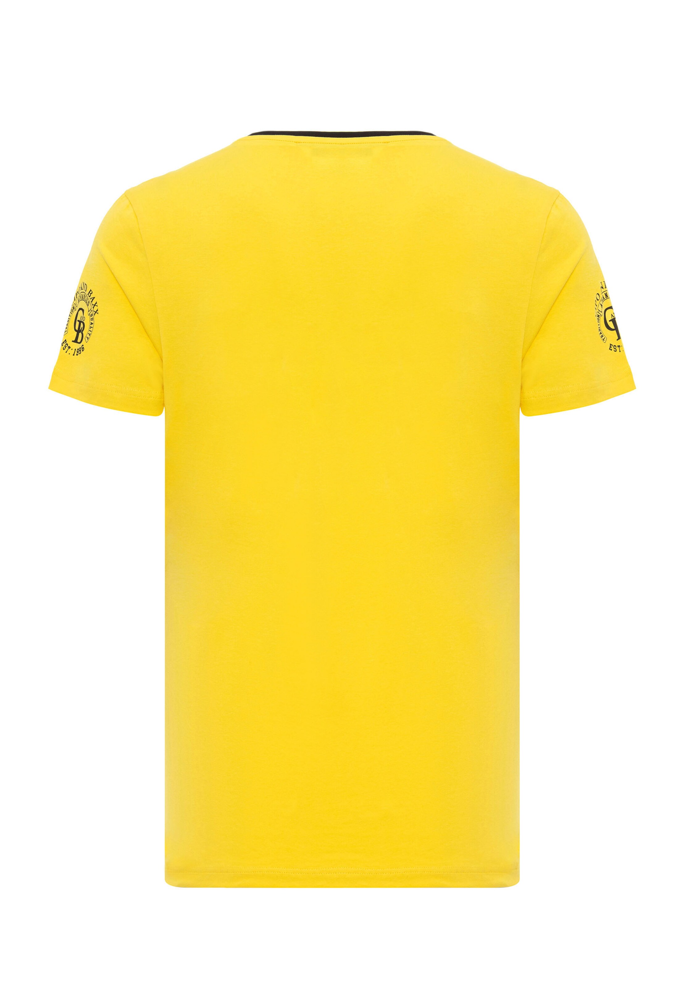 CIPO & BAXX Shirt in Geel