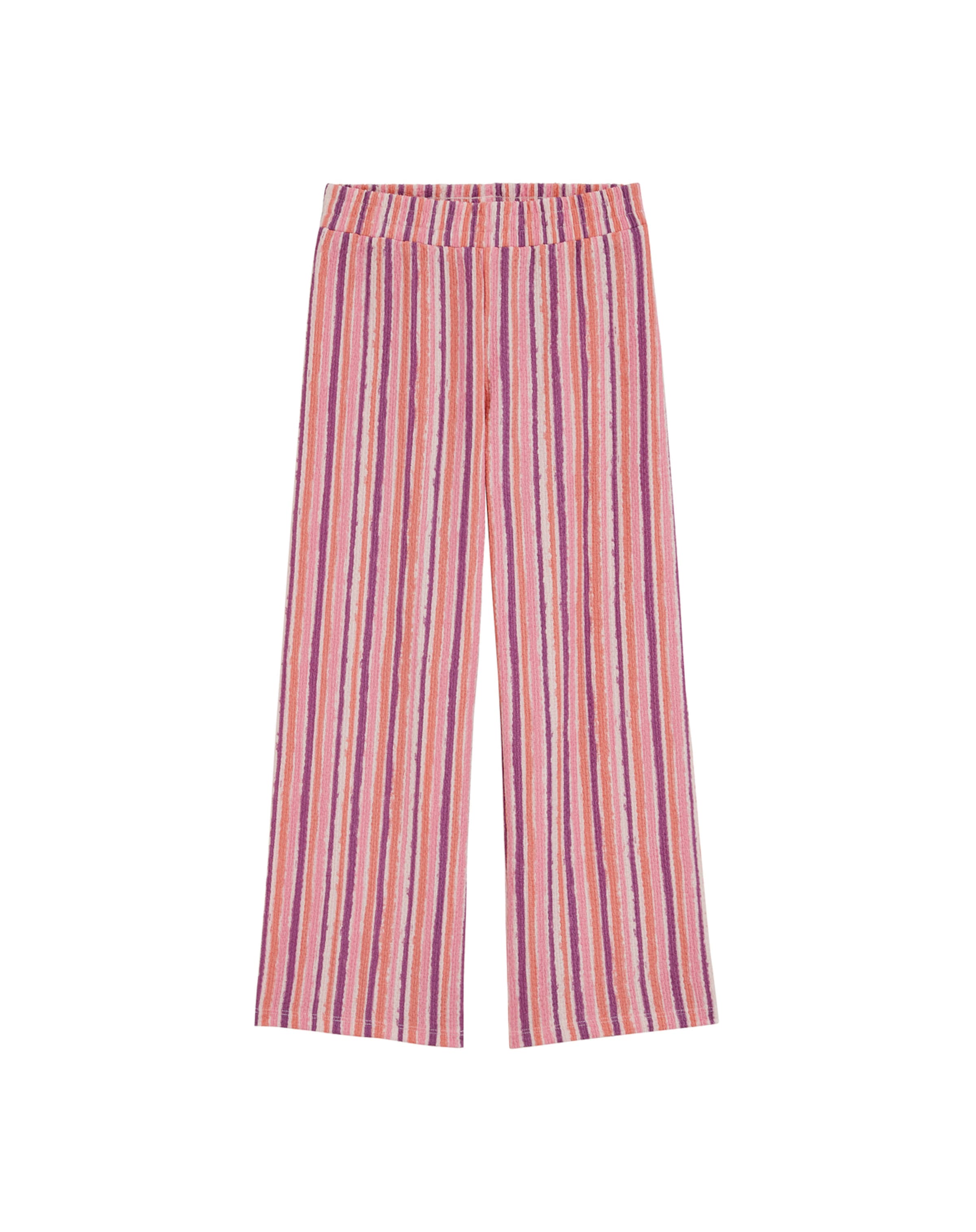 WE Fashionregular Hlače - roza boja: prednji dio