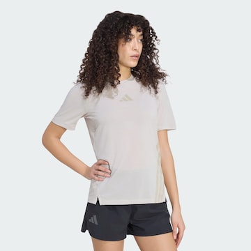 ADIDAS TERREX Functioneel shirt 'Xperior' in Beige: voorkant