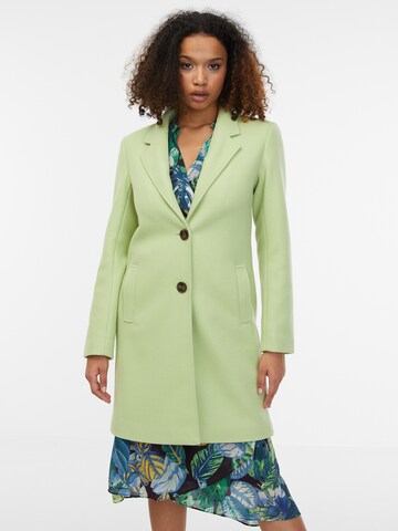 Orsay Between-Seasons Coat in Green: front