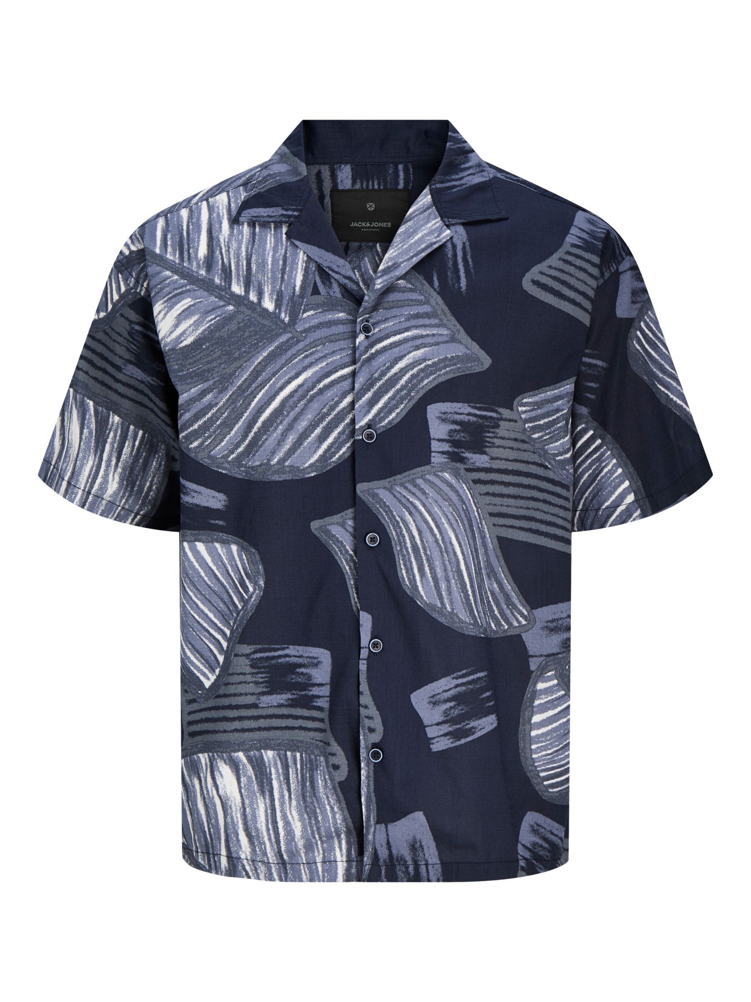 JACK & JONES Regular Fit Skjorte i blå: forside