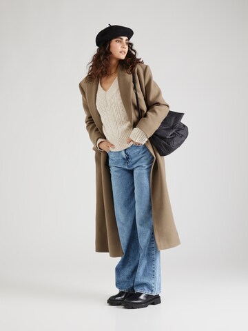 Gina Tricot Sweter w kolorze beżowy