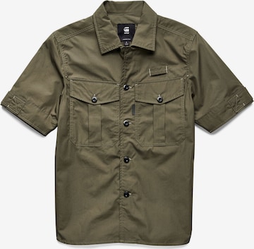 G-Star RAW Blouse in Groen: voorkant