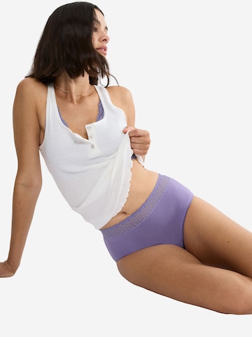 TRIUMPH Midislip ' Red Label Feel of Modal ' in Lila