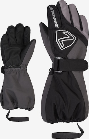 ZIENER Athletic Gloves 'Lauro AS(R)' in Black: front
