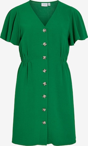 Robe-chemise VILA en vert : devant