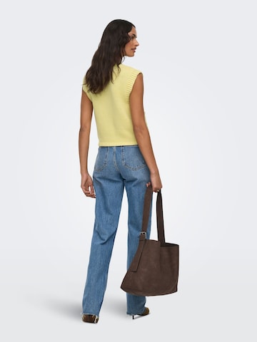 JDY Strikvest 'JDYAnnalise' i hvid