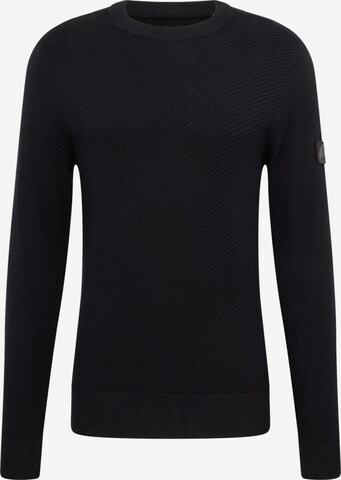 JACK & JONES Pullover 'CLASSIC' in Schwarz: predná strana