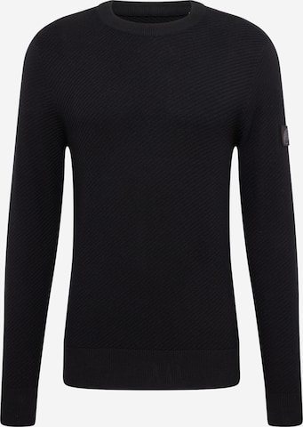 JACK & JONES Sweater 'CLASSIC' in Black: front