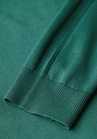 CECIL Langer Basic Cardigan in Grün